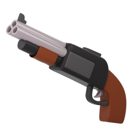 Fusil à pompe  3D Icon