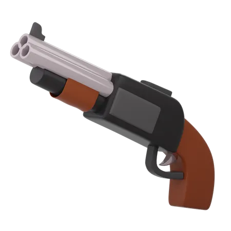 Fusil à pompe  3D Icon