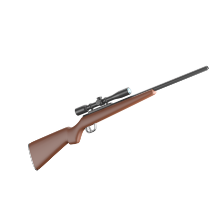 Fusil de sniper  3D Icon