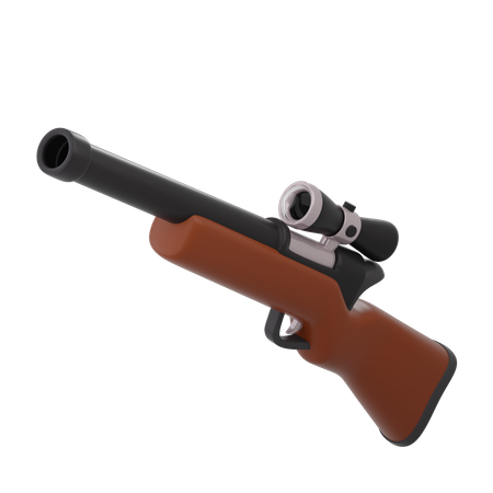 Fusil de sniper  3D Icon