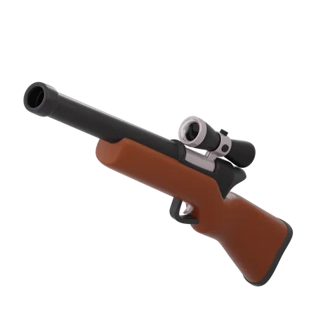 Fusil de sniper  3D Icon