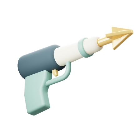 Un fusil à harpon  3D Icon