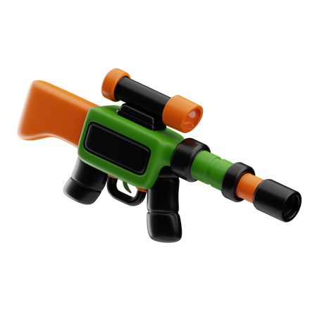 Fusil militaire  3D Icon