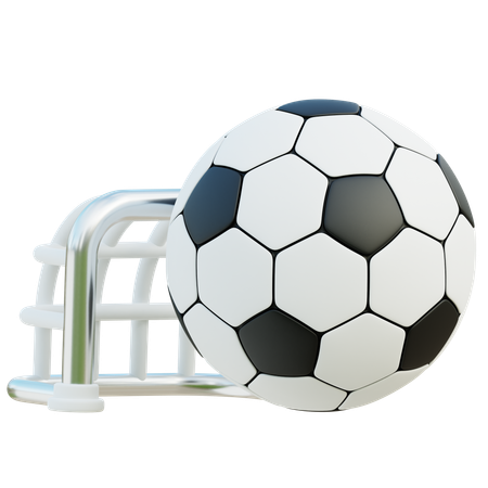 Fußball  3D Icon