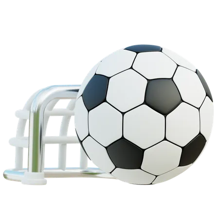 Fußball  3D Icon