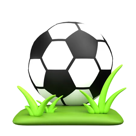 Fußball  3D Icon