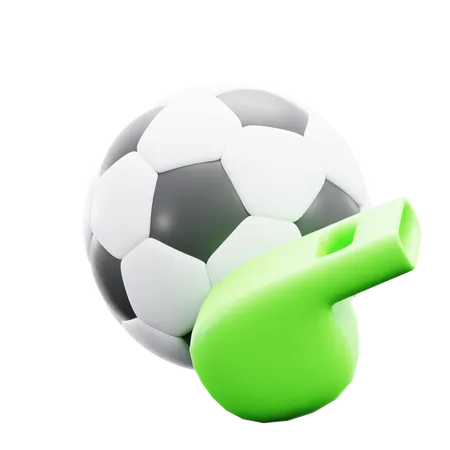 Fußball  3D Icon