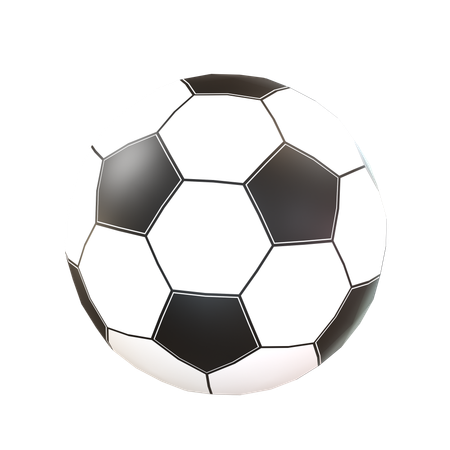 Fußball  3D Icon