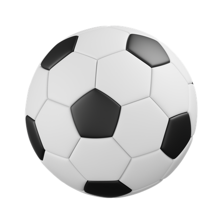 Fußball  3D Icon