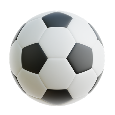 Fußball  3D Icon