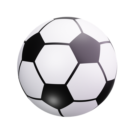 Fußball  3D Icon