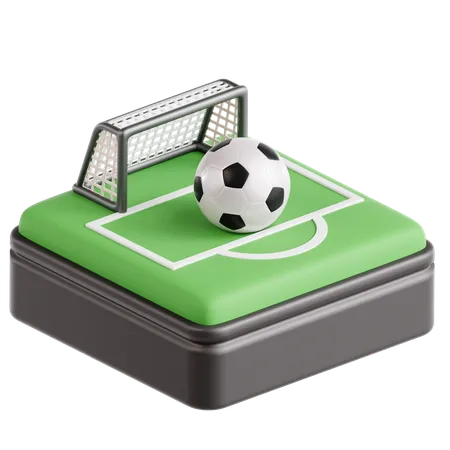 Fußball  3D Icon