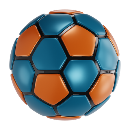 Fußball  3D Icon