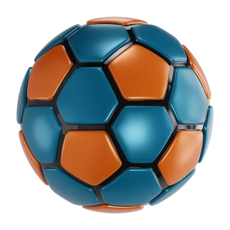 Fußball  3D Icon