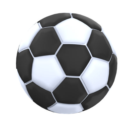 Fußball  3D Icon