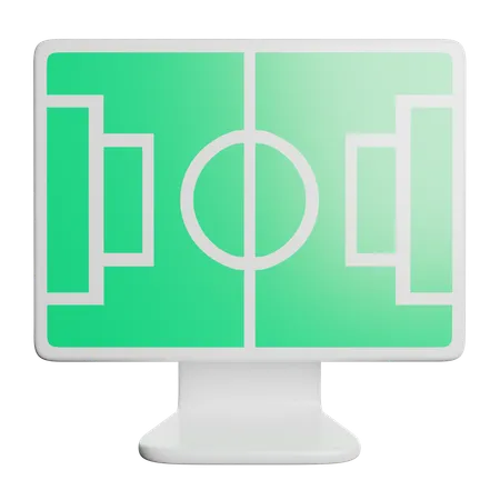 Fußball  3D Icon