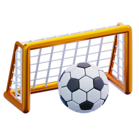 Fußball  3D Icon