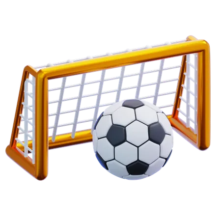 Fußball  3D Icon