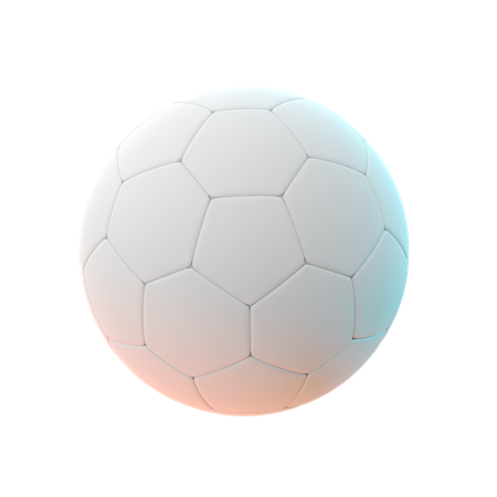 Fußball  3D Icon