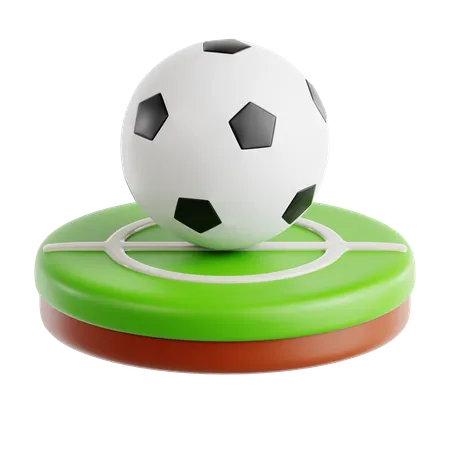 Fußball  3D Icon