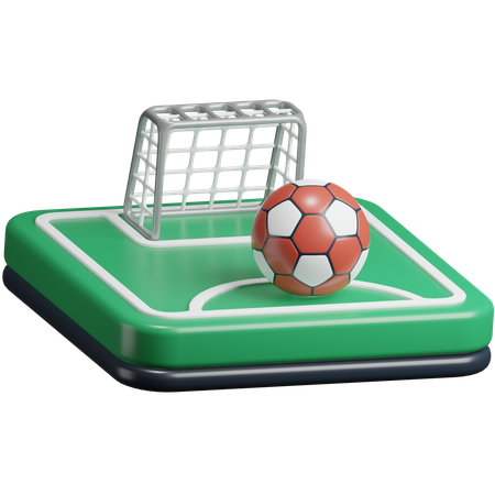 Fußball  3D Icon