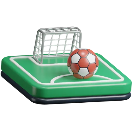 Fußball  3D Icon