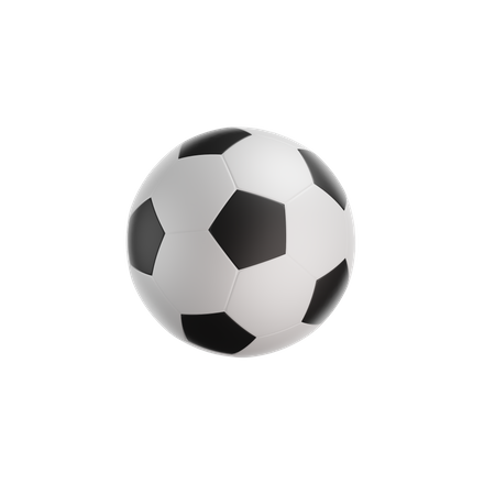 Fußball  3D Illustration