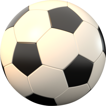 Fußball  3D Icon