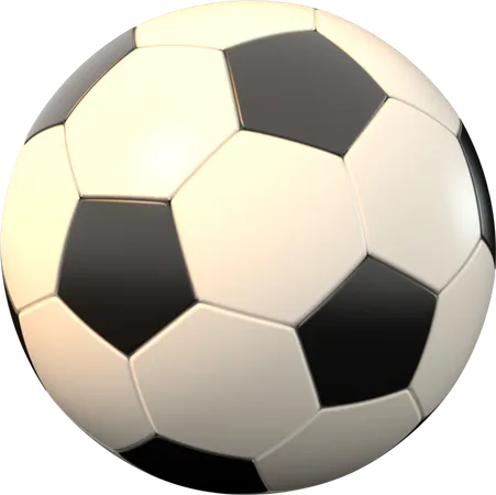 Fußball  3D Icon