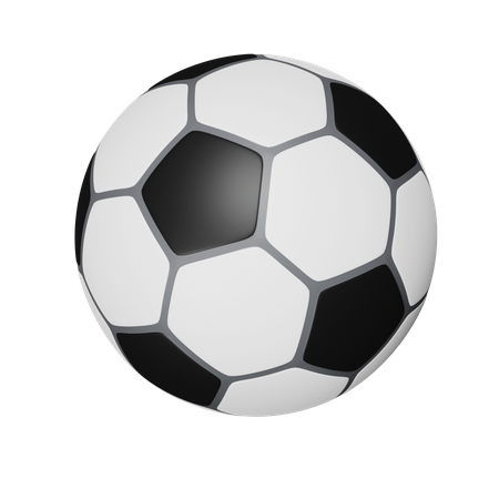 Fußball  3D Icon