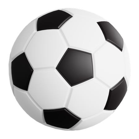 Fußball  3D Icon