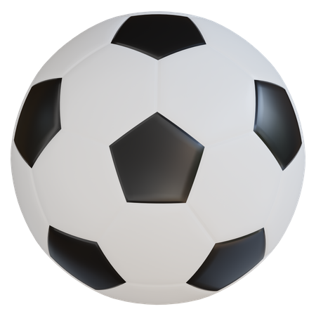 Fußball  3D Icon