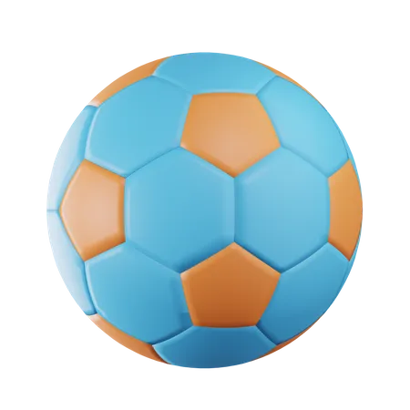 Fußball  3D Icon