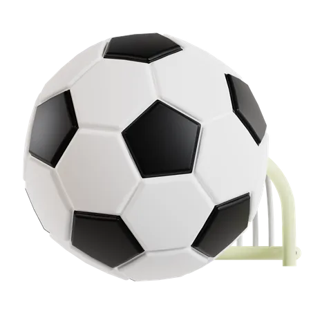 Fußball  3D Icon