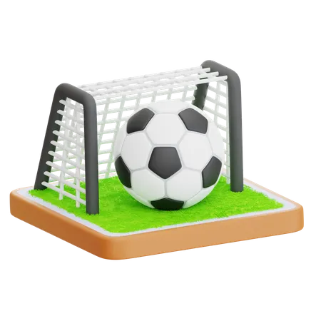 Fußball  3D Icon