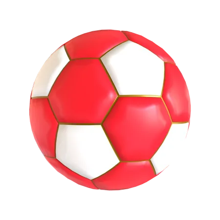 Fußball  3D Icon