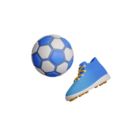 Fußball  3D Icon