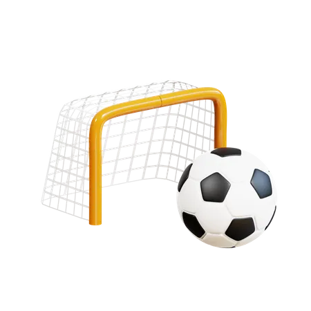 Fußball  3D Icon