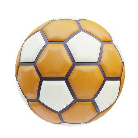 Fußball  3D Icon