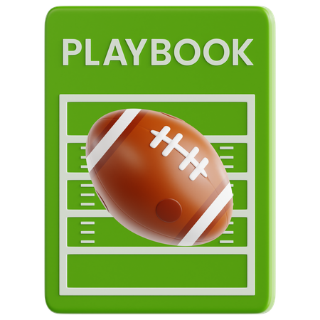Fußball in Spielbuchpapier eingewickelt  3D Icon