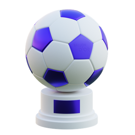 Fußballtrophäe  3D Illustration