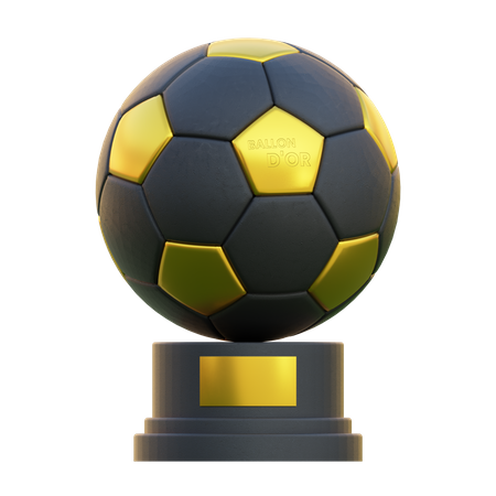 Fußballtrophäe  3D Illustration