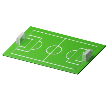 Fußballfeld  3D Icon