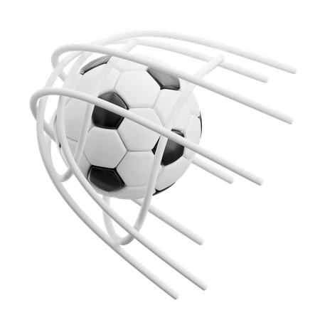 Fußballtor  3D Icon