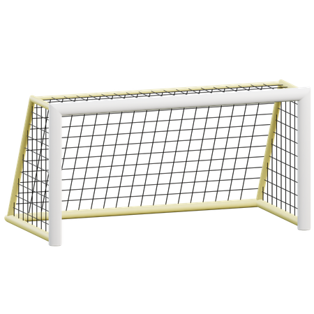 Fußballtor  3D Icon