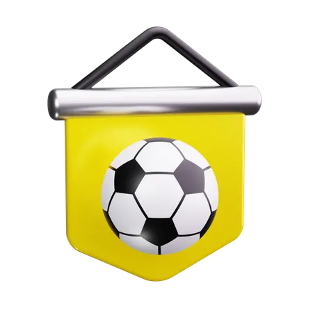 Fußballverein  3D Icon