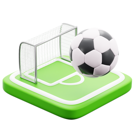 Fútbol  3D Icon