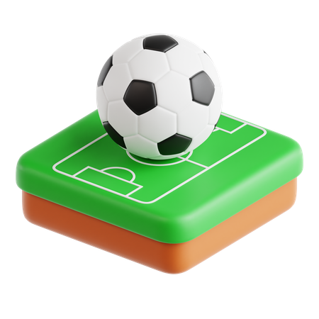 Fútbol americano  3D Icon