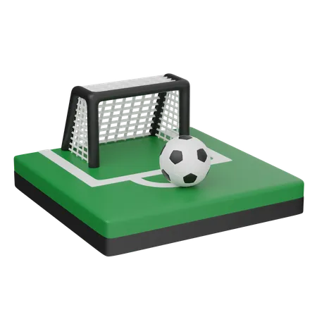 Fútbol  3D Icon