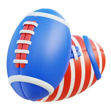 Fútbol americano  3D Icon